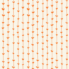 Poster - Seamless hand drawn pattern