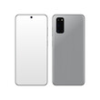 © Игорь Жуков - Realistic phone screen smartphone. Mock up of modern quad camera smartphone. Stock vector illustration on white isolated background.