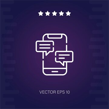 chat vector icon