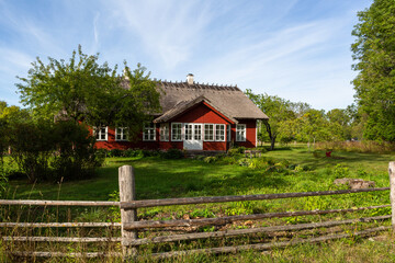 Wall Mural - Traditional house in estonia