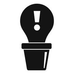Poster - Innovation icon. Simple illustration of innovation vector icon for web design isolated on white background