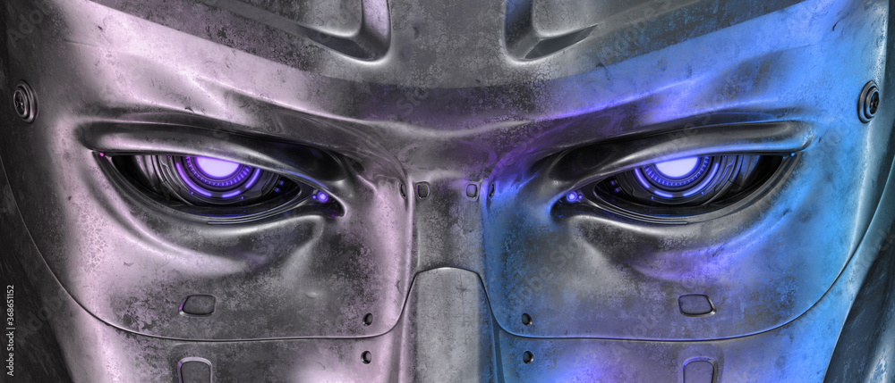 steel-robotic-eyes-100-sci-fi-vision-implants-3d-rendering-stock