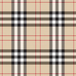 Traditional Scottish checkered plaid ornament. Vintage tartan texture seamless pattern. Coloured geometric intersecting striped vector illustration. Seamless fabric texture. Small stripes.
