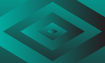 Poster - Vector background of abstract green diamond gradient