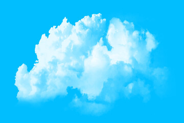 Wall Mural - blue sky with clouds