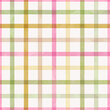 © Zenina-Lembrik - Beautiful vector seamless cell pattern with watercolor colorful stripes. Stock illustration.