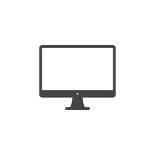 Computer icon. Monitor symbol modern, simple, vector, icon for website design, mobile app, ui. Vector Illustration