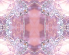 Background With Crystal Abstract Shiny Pink Texture