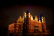 Schloss Muskau bei Nacht