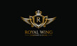 Royal Wing Logo Vector Template