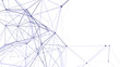 © Aliaksandr - Graphic plexus background.Abstract geometric connect lines and dots.Technology banner on a white background .Molecule structure and communication.