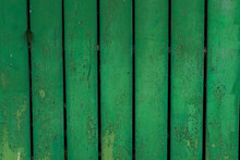 Vintage Green Wood Background, Wood Texture For Text And Labels