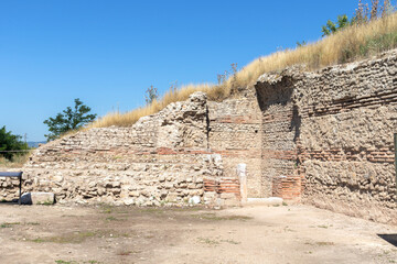 Ruins of ancient Macedonia polis Heraclea Sintica, Bulgaria