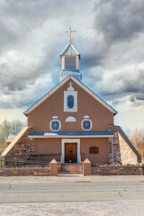 Canvas Print - Nuestra Senora de los Remedios  Catholic Church