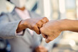 © Drazen - Avoiding handshakes during coronavirus epidemic!