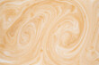 Texture coffee mix cream and milk top view