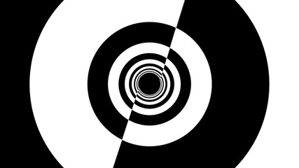 Aufkleber - Black and white stripes. Computer generated abstract background, 3D rendering backdrop