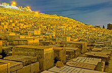 The Jewish Cemetery On The Mount Of Olives, Jerusalem, Israel