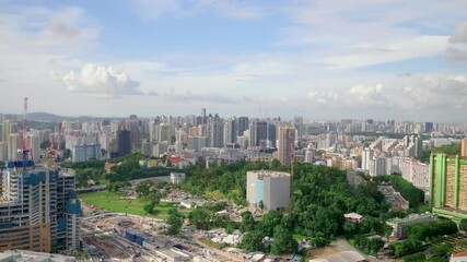 Wall Mural - Condominiums in Singapore