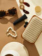 © Leandro Crespi Studio/Stocksy - Makeup collection cosmetic products and fashion overhead