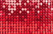 Abstract Vintage Red Sequins Background. Holiday Party Decoration. Modern Design. Banner Design. Sequins Closeup For Decoration Design. Holiday Party Decoration.