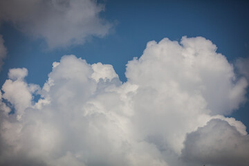 blue sky with clouds