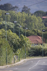 Canvas Print - lantern in the countryside