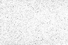 Grunge Natural Texture Of The Surface Of The Hardboard. Monochrome Mottled Background Of Chaotic Particles, Small Fibers, Specks, Noise And Grain. Overlay Template. Vector Illustration