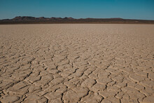 El Mirage Dry Lakebed Desert Textured Dirt Ground