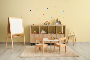 Poster - Interior of modern room in kindergarten