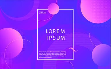 Poster - Creative abstract Liquid color background design. Trendy gradient shapes composition. Color liquid gradient background with modern geometric dynamic motion style suitable for wallpaper, banner,backgro