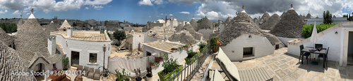 Photographie Trulli at Monti rione of Alberobello, Apulia, Italy