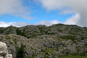 Sticker - Mountains in the North of Spain