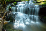 Fototapeta Łazienka - waterfall in Phukradung National Park of  Thailand