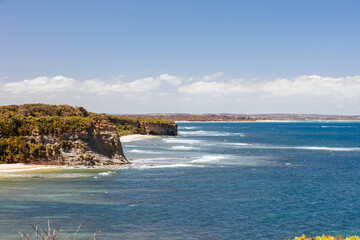 Canvas Print - Eagles Nest Beach in Victoria Australia