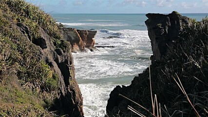 Canvas Print - Pancake rock