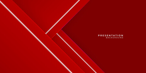 Wall Mural - Abstract red arrow white blank space design modern futuristic background vector illustration. Vector illustration design for presentation, banner, cover, web, flyer, card, poster, wallpaper