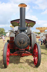 Wall Mural - Vintage Steam traction engine	