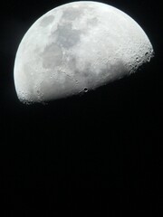 full moon in the night sky