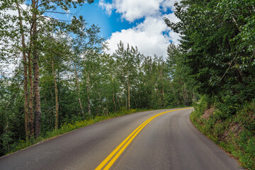 Wall Mural - Mountain Road