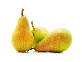 Sticker - Three ripe pears.