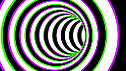 Aufkleber - Black and white stripes. Computer generated abstract background, 3D rendering backdrop
