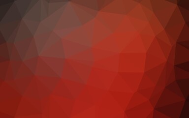 Light Red vector low poly layout. Modern geometrical abstract illustration with gradient. Brand new style for your business design.