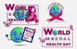 © Andrias - World sexual health day, with a cute world icon