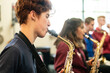 © Hill Street Studios - High School Concert Band Class Rehearsal