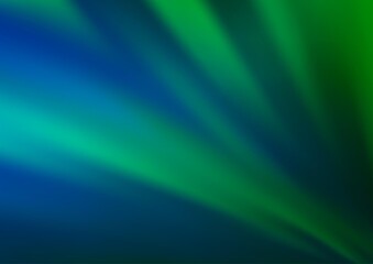 Poster - light blue, green vector blurred bright background. colorful abstract illustration with gradient. th