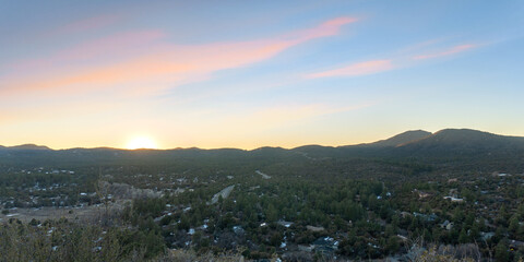 Poster - Prescott arizona Sunset