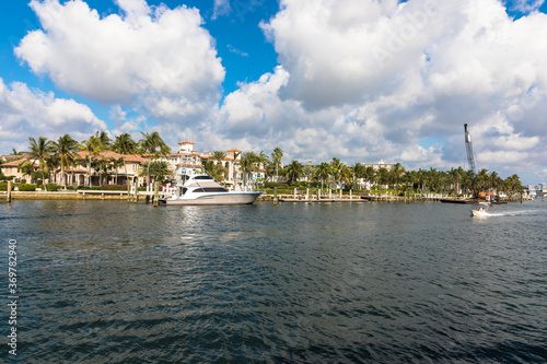 Fotografía Intracoastal Waterway, Fort Lauderdale, Florida, USA