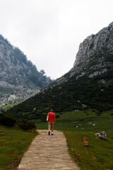 Sticker - Hiking in the North of Spain