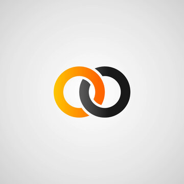 O & O letters Joint logo icon vector template for corporate logo and business card design.